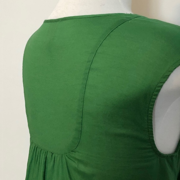 Cotton HD in Paris/Anthropologie Green Lattice Top - Picture 10 of 12